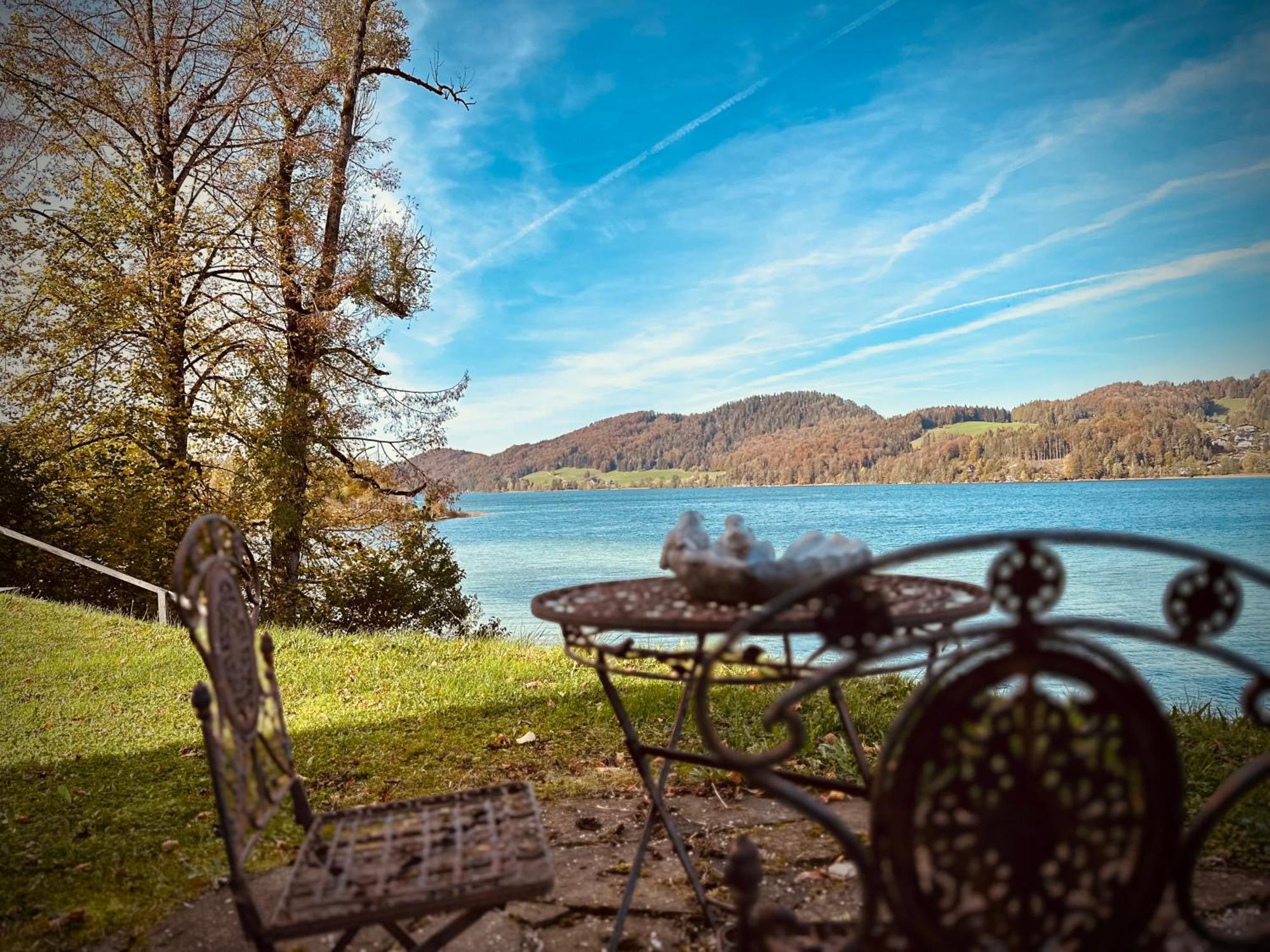 Brunnwirt Essen & Wohnen Lejlighed Fuschl am See Eksteriør billede